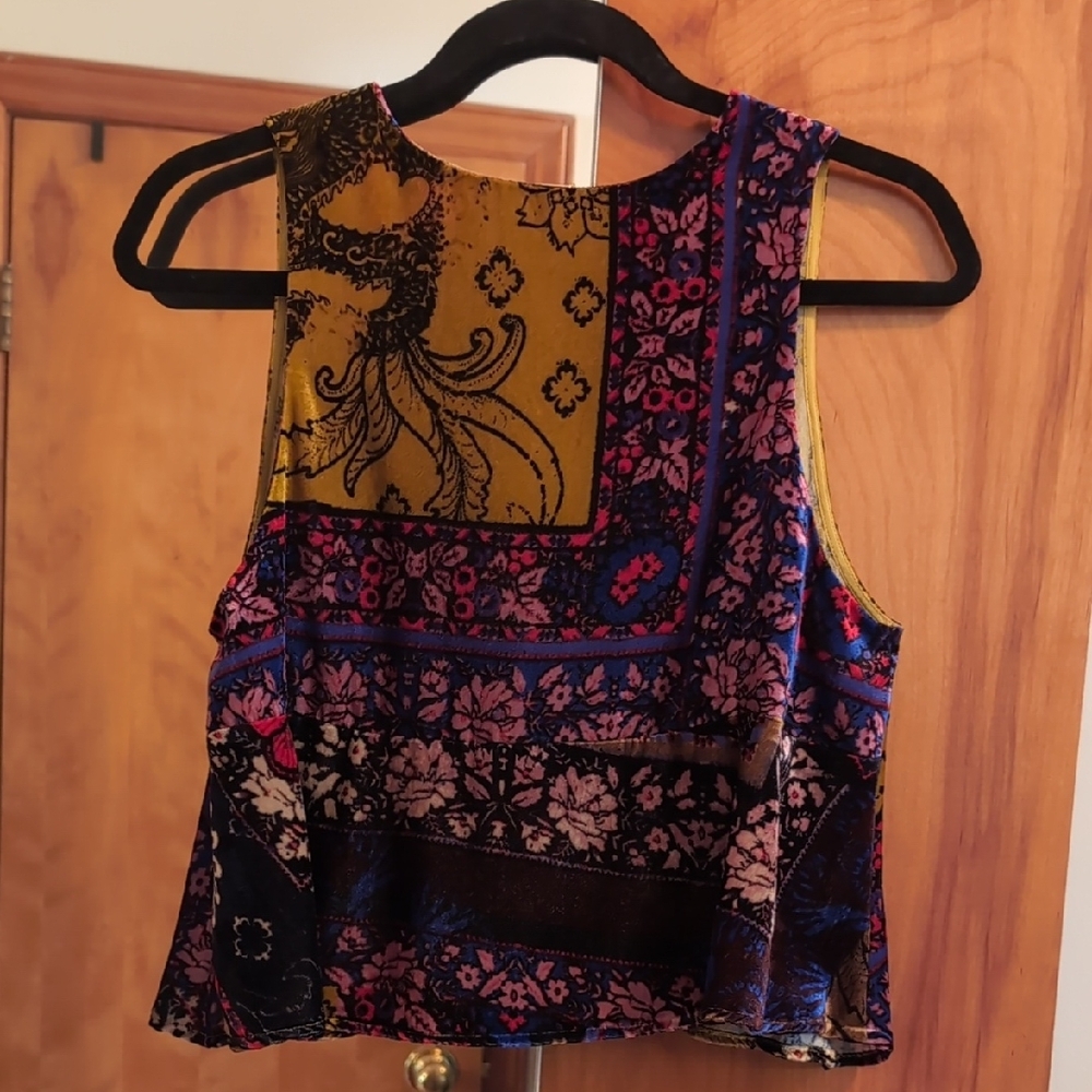 Free People Sweet Daydreams velvet swing tank - Picture 5 of 6